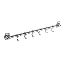 Планка с крючками для полотенец Haiba хром (HB209-6)