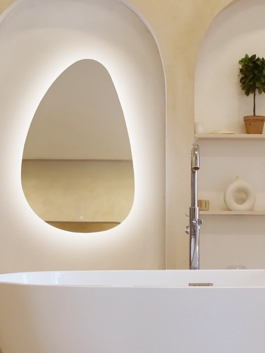 Зеркало DQ Берлин (Berlin) Лайт 60х90 с подсветкой (DQMBER6090LT) - фото 2