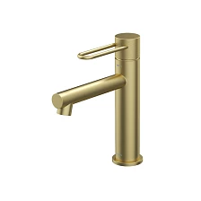 Смеситель для умывальника IDDIS Duna матовое золото (DUNMG00i01)