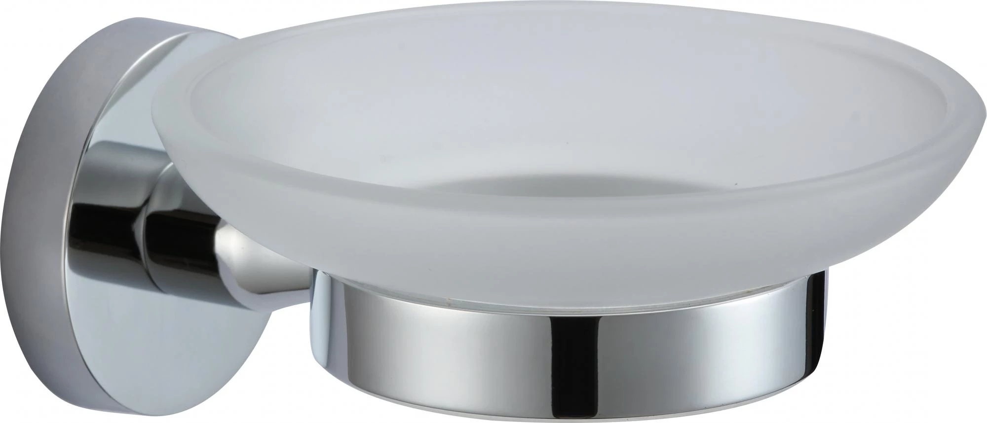 Мыльница стеклянная с настенным держателем Savol 87 (S-008759) - фото 1