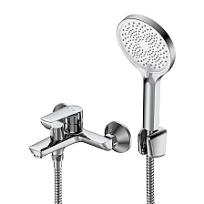 Смеситель DECOROOM DR27 для ванны с монолитным изливом (DR27036)