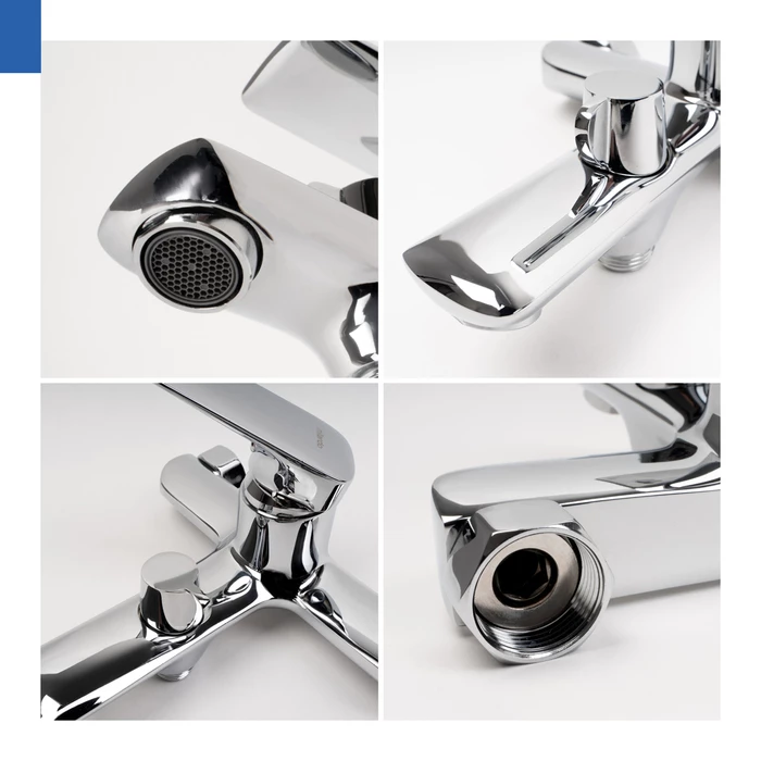 Cмеситель для ванны Milardo Макс (Maks) хром глянцевый (MAKSB00M02) - фото 3