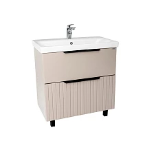 Тумба VIANT "Сицилия" 2 ящика капучино 425x764x820 под раковину .S-UM-MOD80/1 (MODUO 80) (VSIC80MDCAP-T2Y)