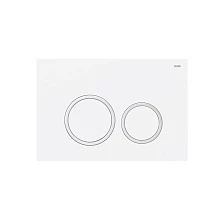 Клавиша смыва IDDIS Unifix универсальная, белая 002 (UNIR2WCi77)