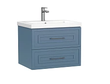 Тумба подвесная Cersanit CLASSIC 60 голубой матовый под раковину S-UM-COM60/1-w (COMO 60) (69088)