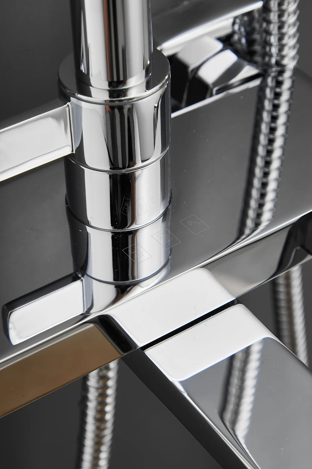 Душевая система HAIBA цвет: хром (HB24732) - фото 2