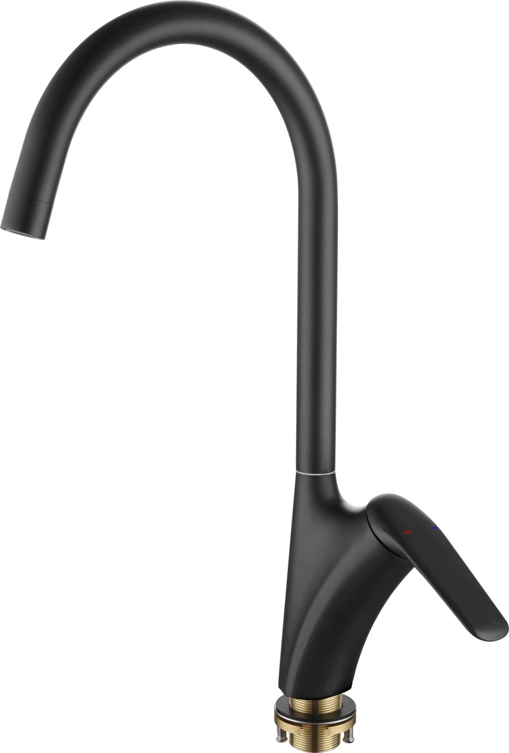 Смеситель для кухни RUSH Невис (Nevis) черный (NE1735-22Black)