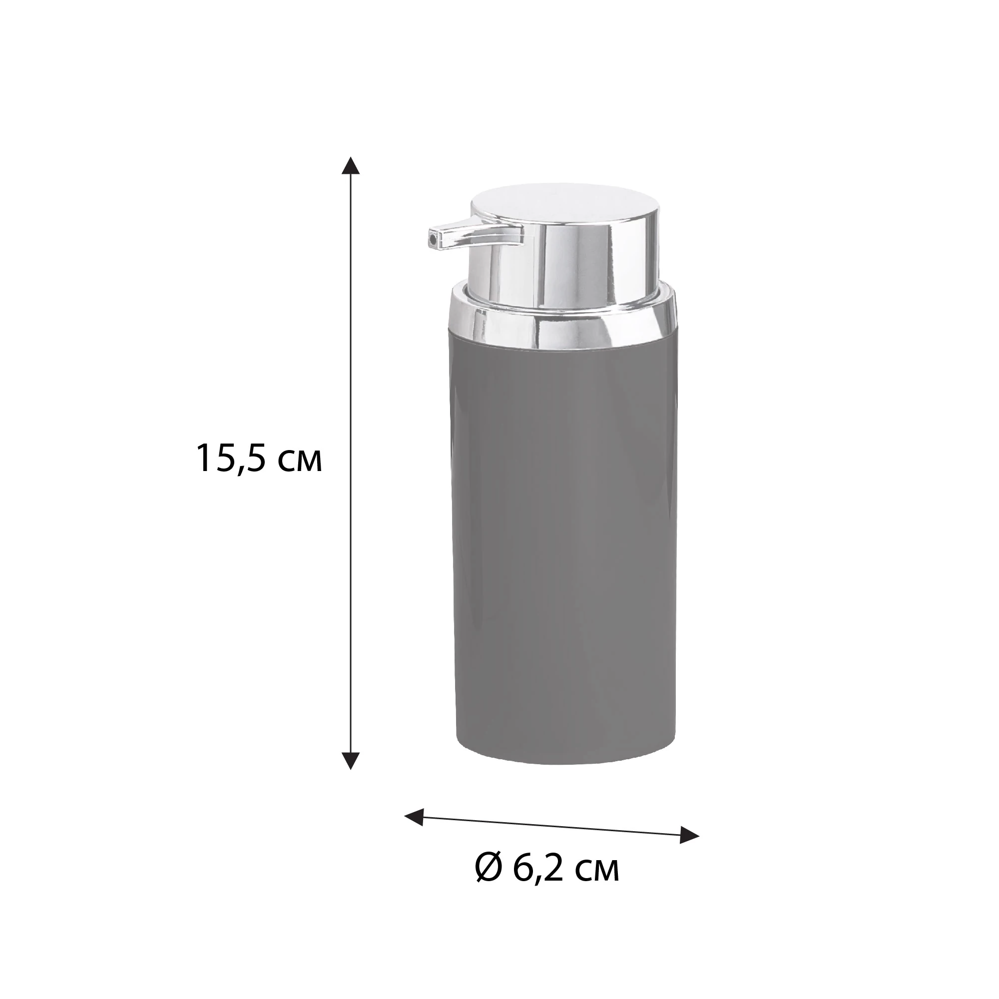 Диспенсер FIXSEN ROUND BLACK (FX-454-1) Диспенсер FIXSEN ROUND BLACK (FX-454-1) - фото 2