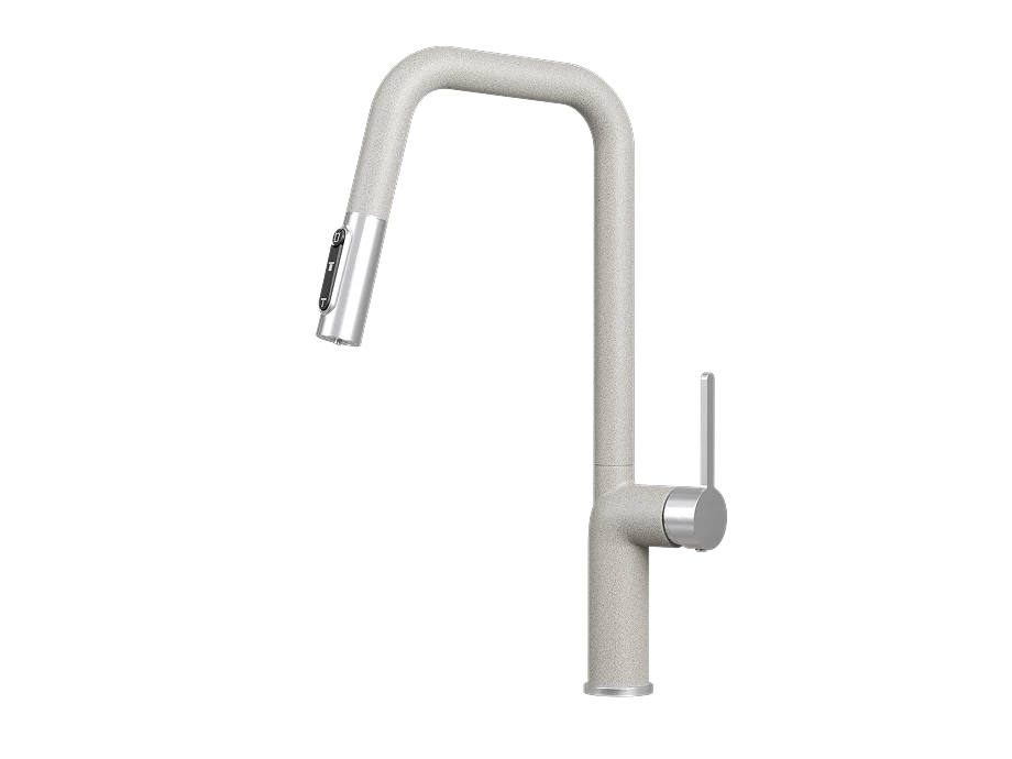 Смеситель для кухни GRANULA (9011, БАЗАЛЬТ)