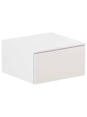 Тумба подвесная Velvex Unit 50, выс. 27, выдв. ящик, белый матовый (tp.UNI.50.1Y белый матовый)