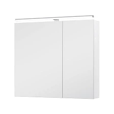 Шкаф VIGO навесной с зеркалом Plaza 800 со светильником (zsh.PLA.80.El)