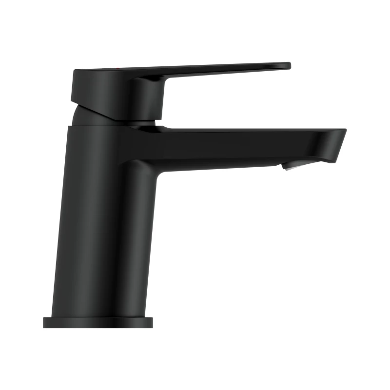 Смеситель для раковины CERSANIT LARA однорычажный черный (64969) - фото 2
