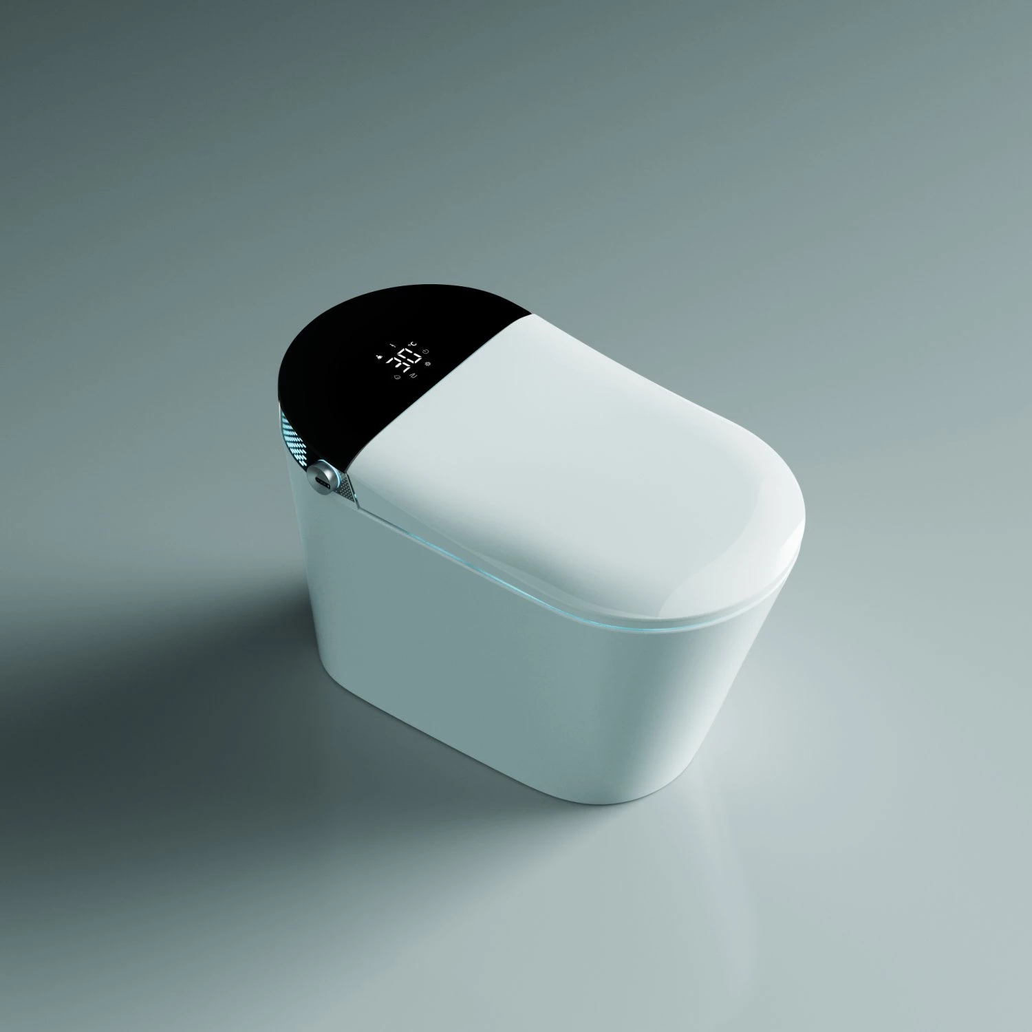 Электронный напольный унитаз-биде TIMO (TE-741B)