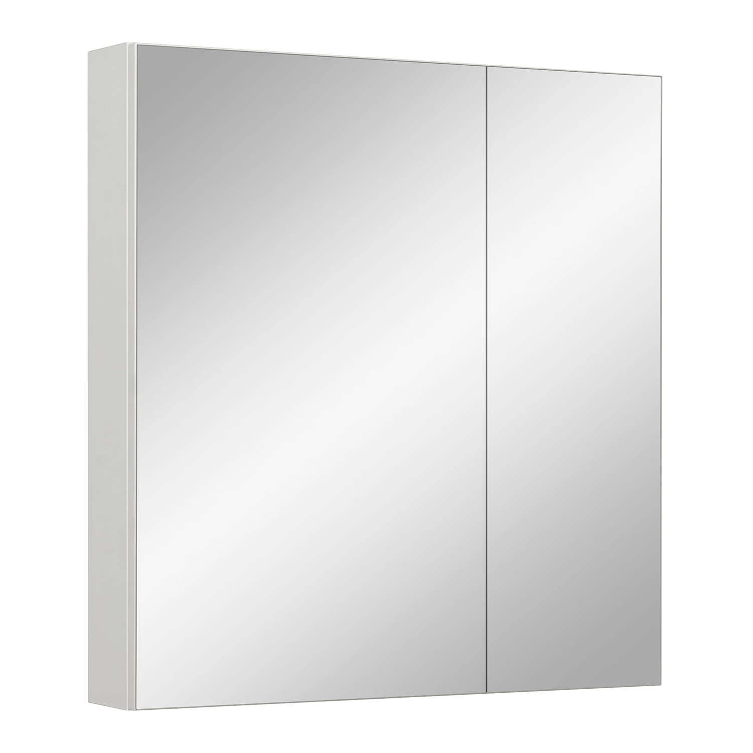 Зеркальный шкаф Runo белый Лада 60 (00-00001159) - фото 1