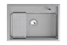 Кухонная мойка GRANULA кварц (7301i, АЛЮМИНИУМ)