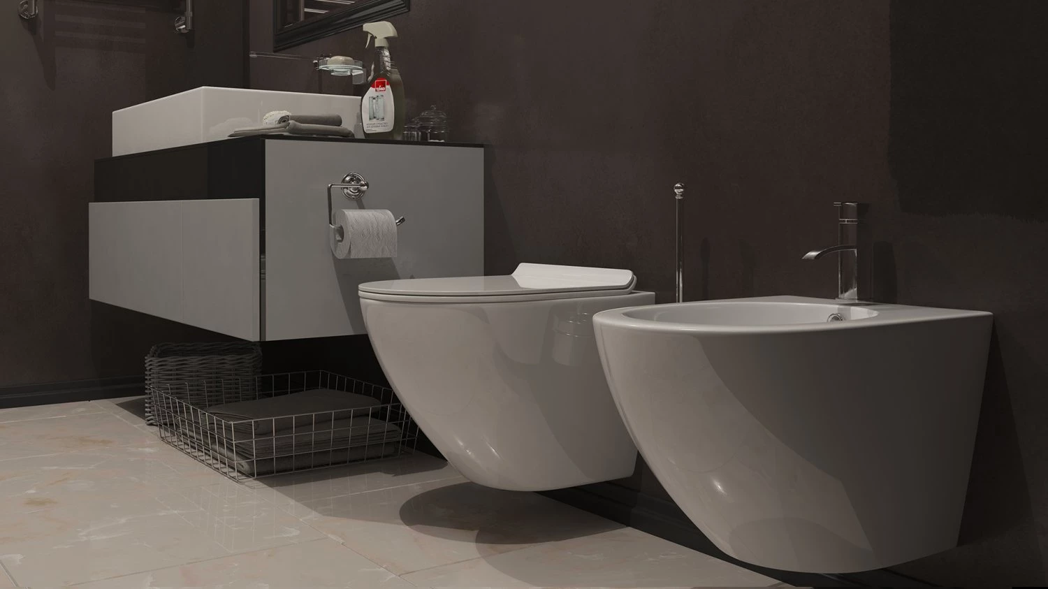 Биде подвесное TIMO KULO 490*365*325 (TK-404MB) - фото 2