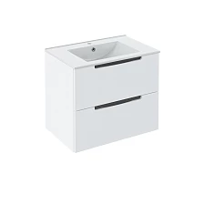 Тумба Runo Lina 70 белая под умывальник 00-00002555 (Teffy 70) (00-00004604)
