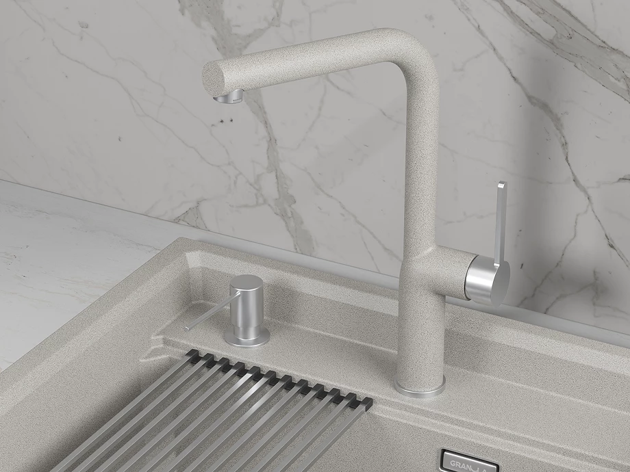 Смеситель для кухни GRANULA (9502, БАЗАЛЬТ) - фото 2