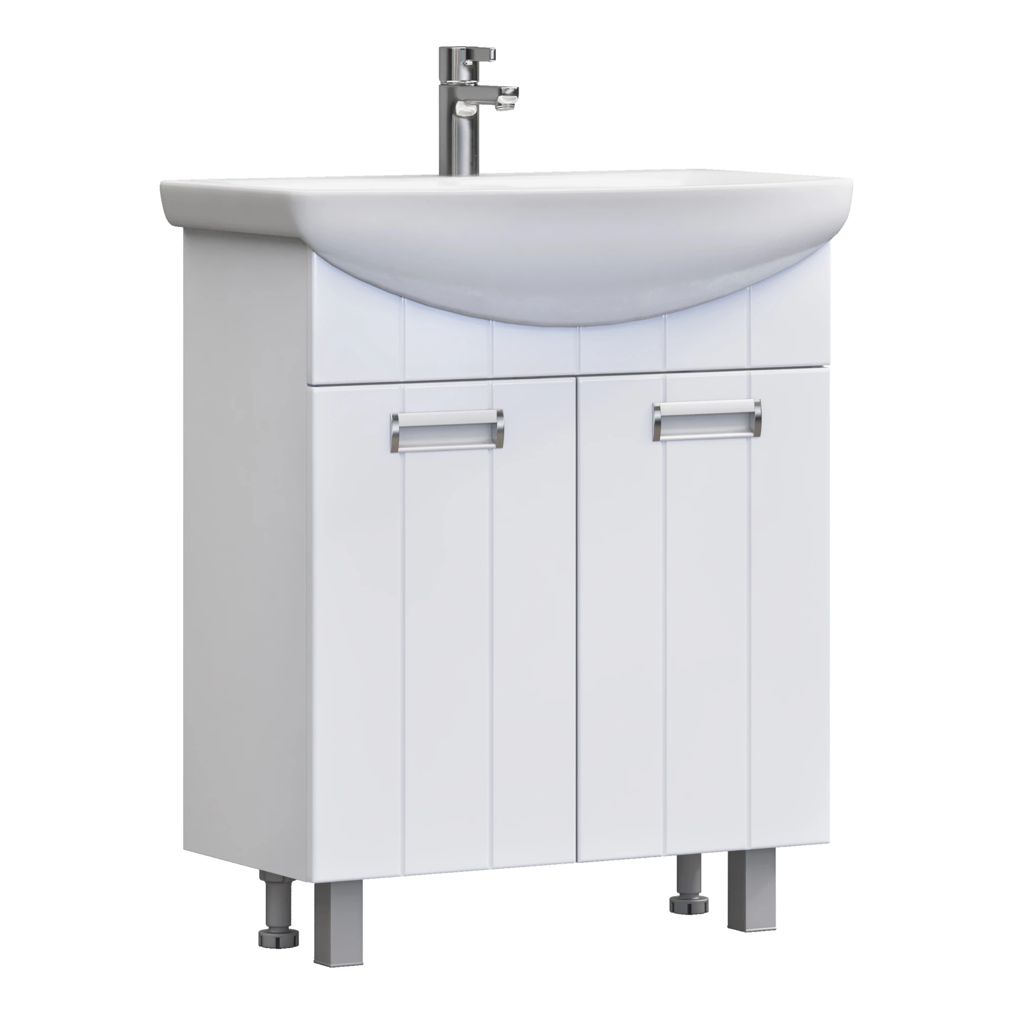 Тумба VIGO Diana под раковину Diana 600-2-0 (Балтика) (tn.DIA.BAL.60.2D) - фото 1