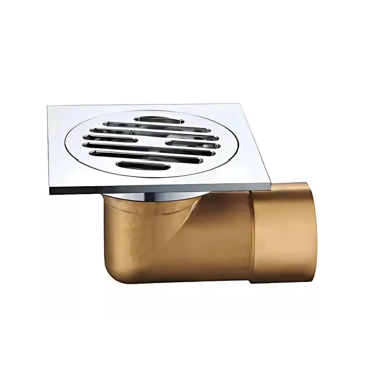 Душевой трап Raglo 100х100мм, нержавеющая сталь, хром (R605.10) - фото 1