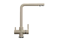 Смеситель для кухни ULGRAN Classic бежевый (U-016-328)