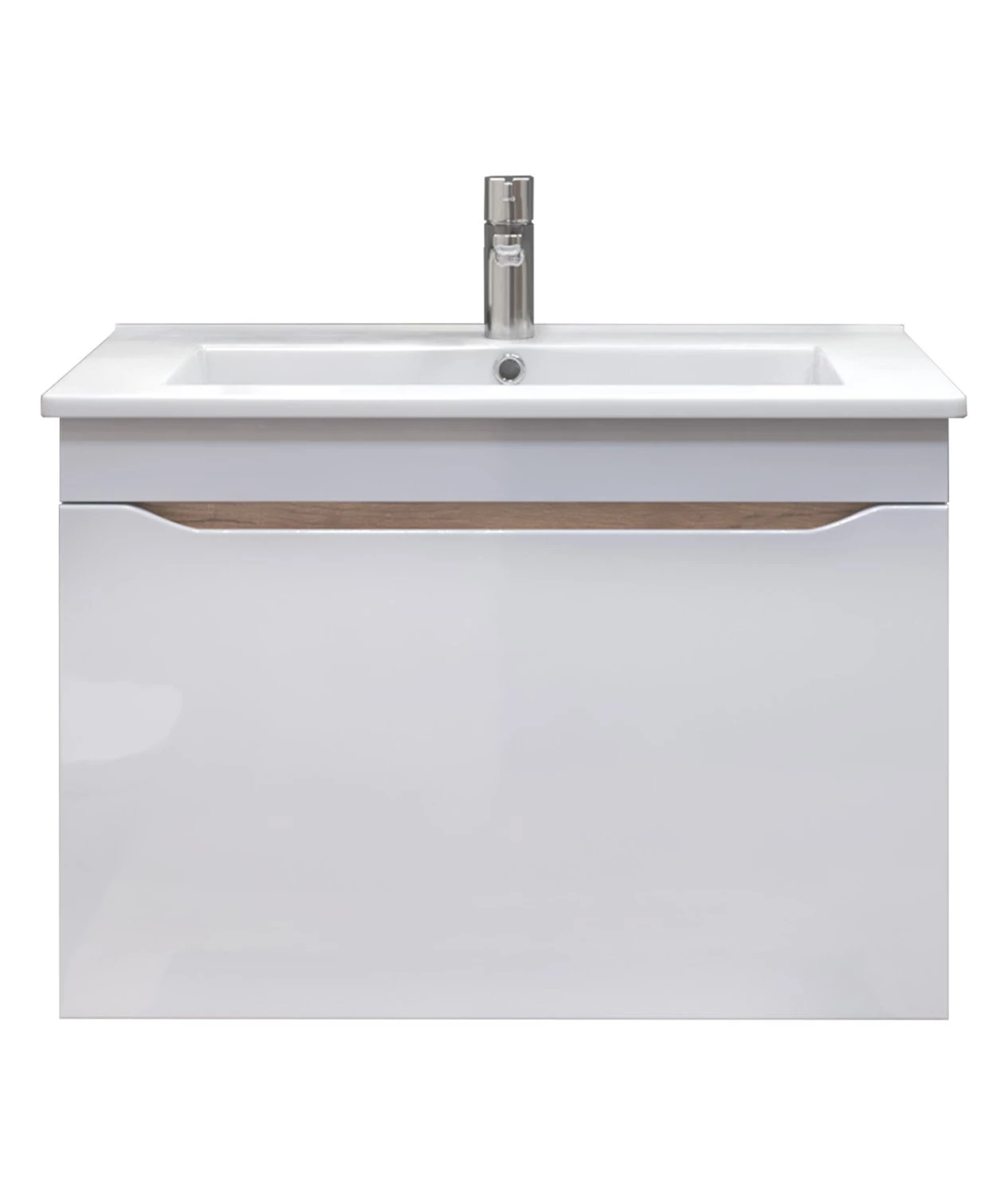 Тумба VIGO Grani 750-0-1 навесная дуб золотой под раковину 4640021062210 (Оскар) (tp.GRI.OSK.75.1Y дуб золотой)