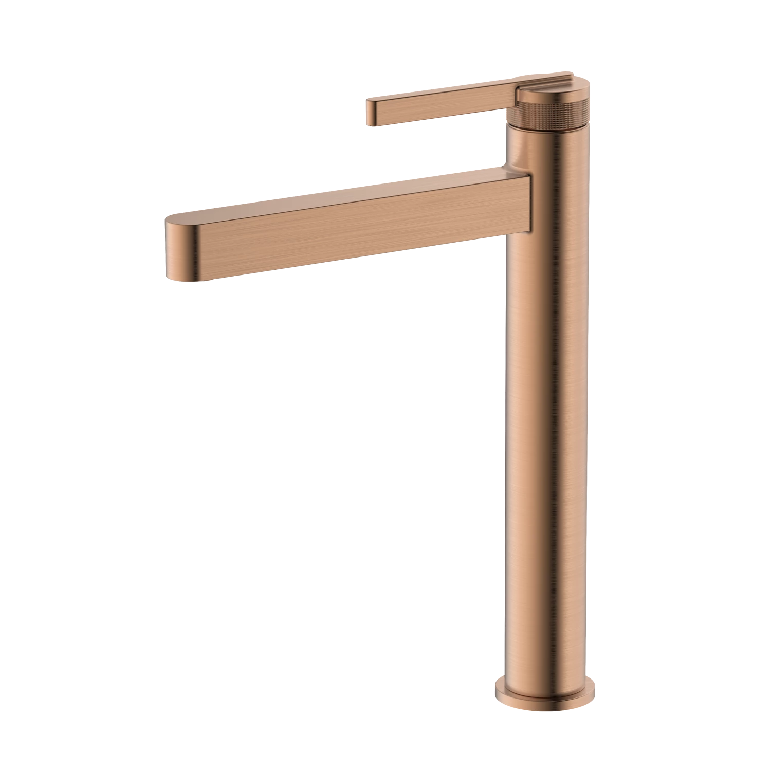 Смеситель для раковины высокий DQ Bonn браш.роз.золото (DA1702033) - фото 1