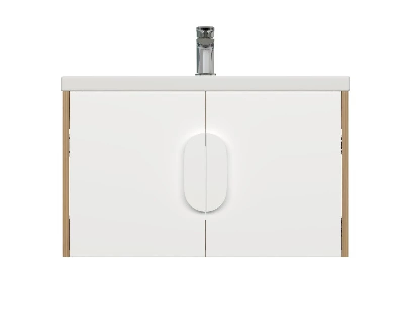 Тумба CERSANIT COMO 70 подвесная белая под раковину S-UM-COM70/1-w (COMO 70) (69338) - фото 2