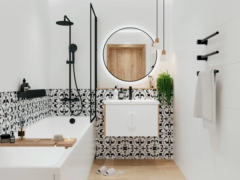 Тумба CERSANIT COMO 70 подвесная белая под раковину S-UM-COM70/1-w (COMO 70) (69338) - фото 9