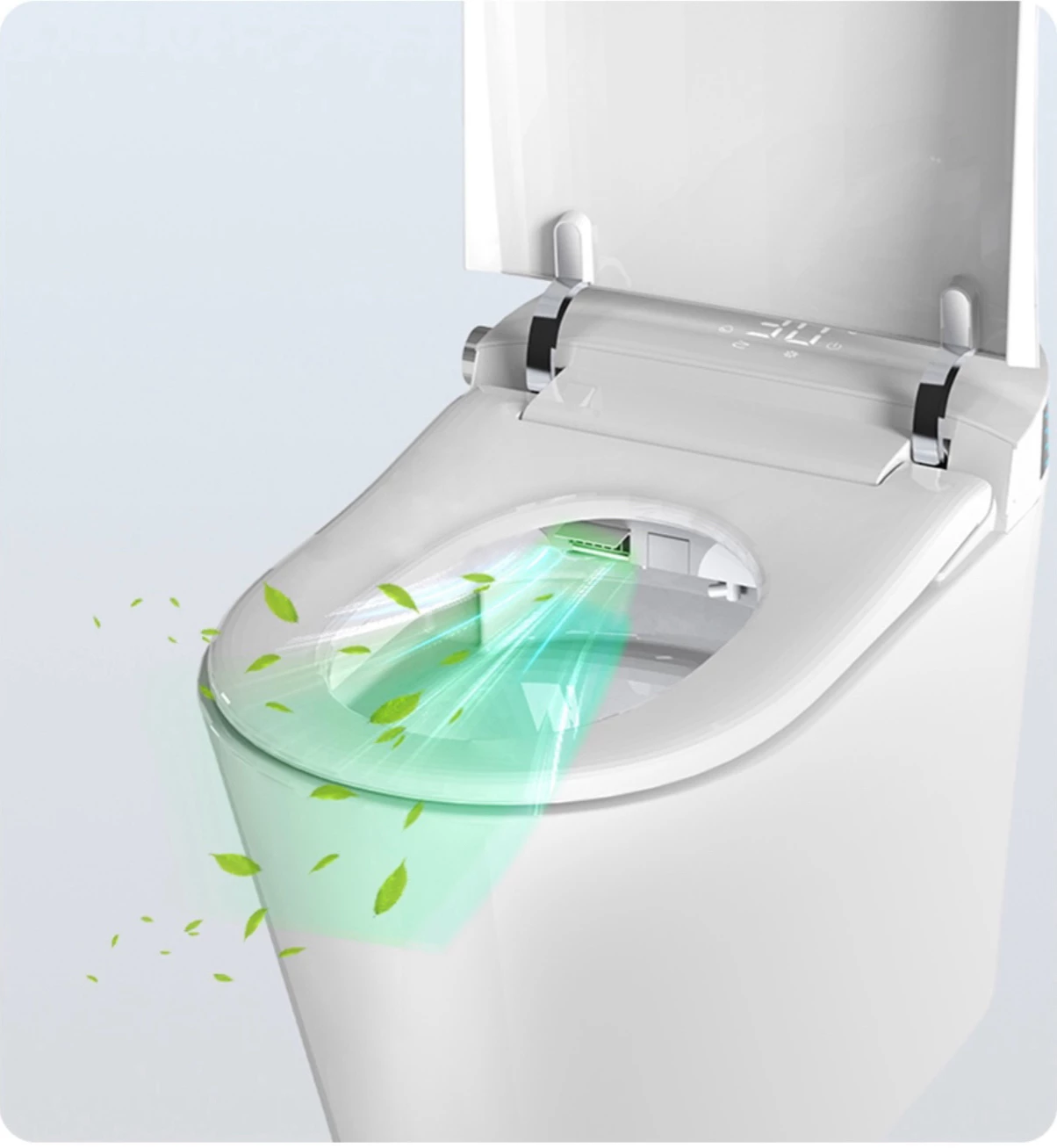 Электронный напольный унитаз-биде TIMO (TE-741) - фото 2