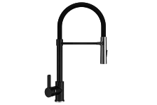 Смеситель для кухни Ulgran Classic ультра-черный (U-024-344)