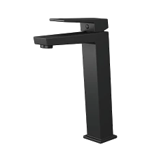 Смеситель для умывальника высокий RUSH Тира (Thira) (TR3635-13Black)