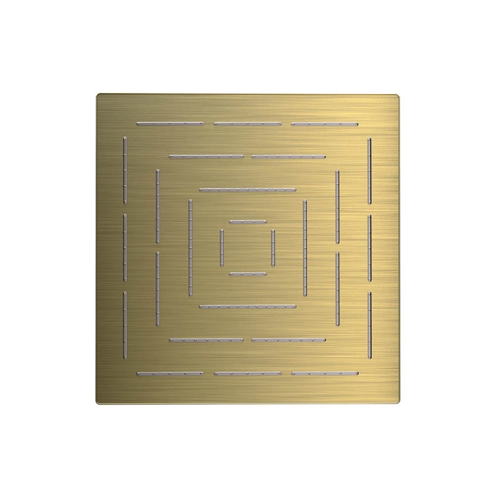Верхний душ Jaquar Maze 1-режимный, 300х300 мм, золотая пыль (OHS-GDS-1639) - фото 1
