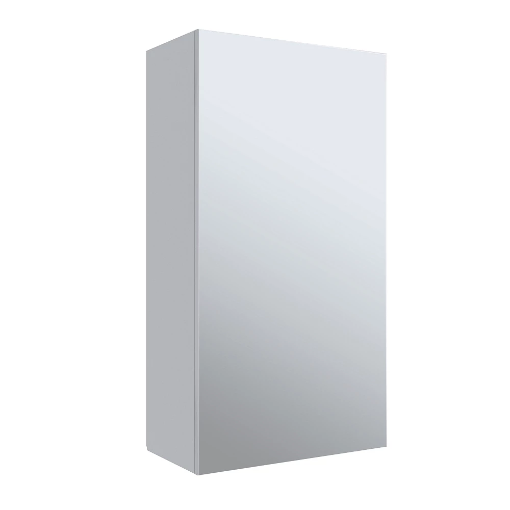 Зеркальный шкаф Runo белый Кредо 40 (00-00001176) - фото 1