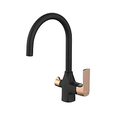 Смеситель для кухни Lemark Ursus с подключением к фильтру (LM7261BLR)