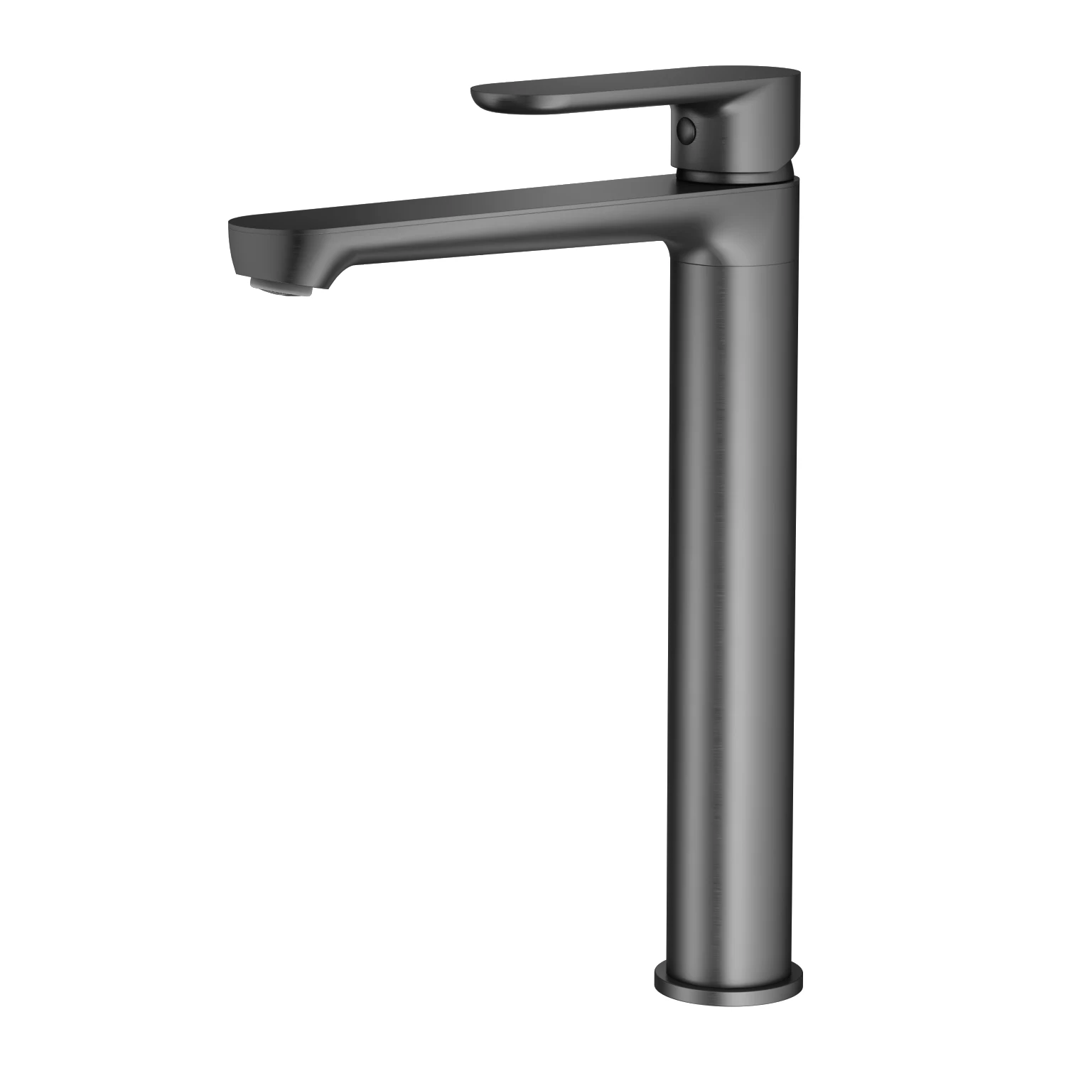 Смеситель Splenka для раковины высокий монолитный, графит (S222.15.09) - фото 1