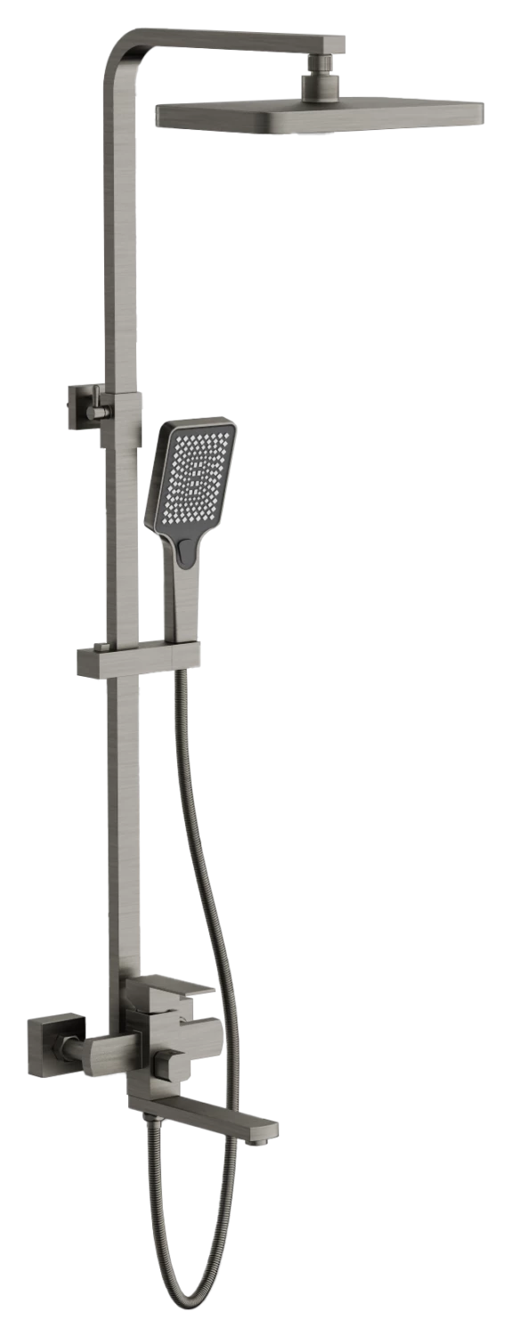 Душевая система BELZ цвет: сатин (B24817-1)