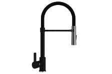 Смеситель для кухни Ulgran Classic черный (U-024-308)