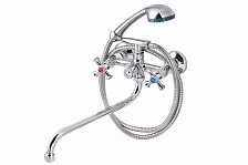 Смеситель для ванны с душем ПСМ-ПРОФСАН PSM-158-75 ЕВРО тип См-ВУДРНШлА