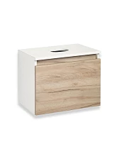 Тумба Runo Бари 50 крафт дуб под накладную раковину (00-00001373)