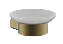 Мыльница BELZ брашированное золото (B90802)