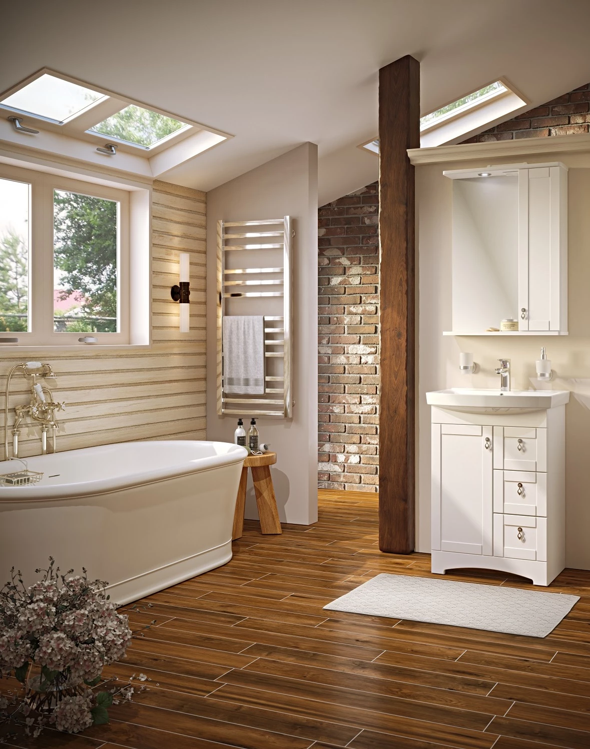 Тумба Runo Мерида 60 под умывальник УТ000002241 (Carina 60) (00-00000823) - фото 3