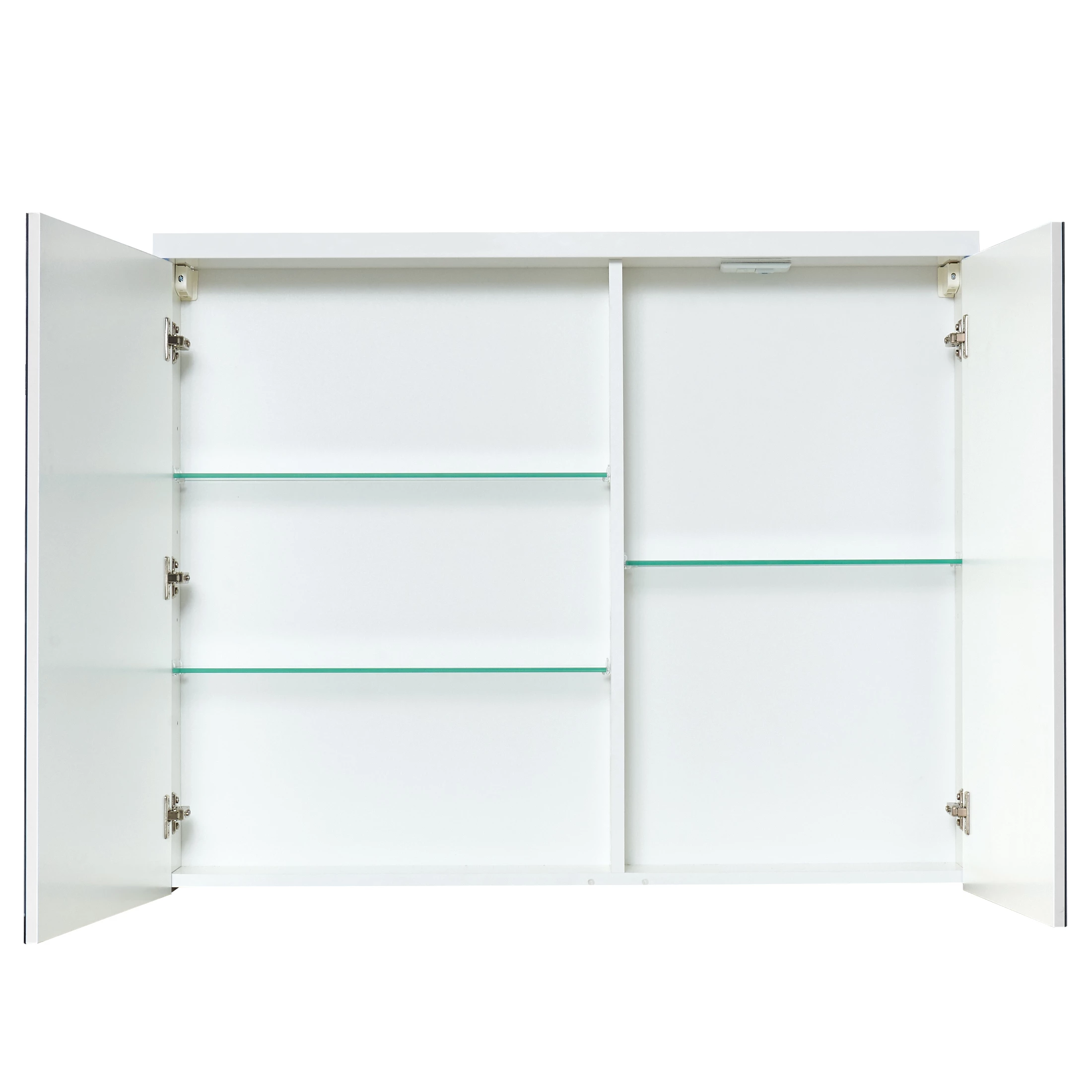 Зеркальный шкаф Aquaton Брук 100 белый (1A200702BC010) - фото 2