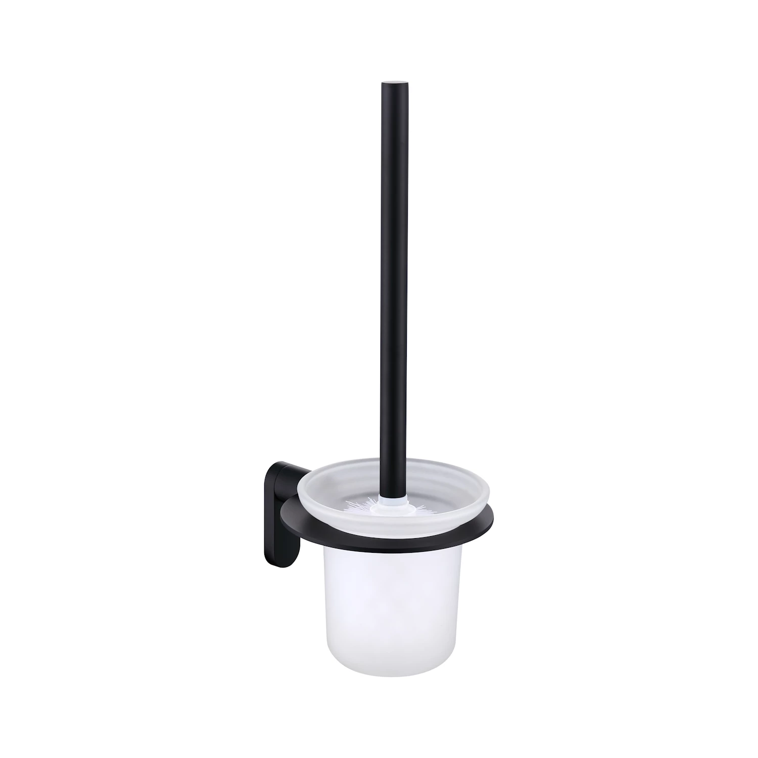 Ёршик для унитаза Raglo с держателем, черный (R300.10.06) - фото 1