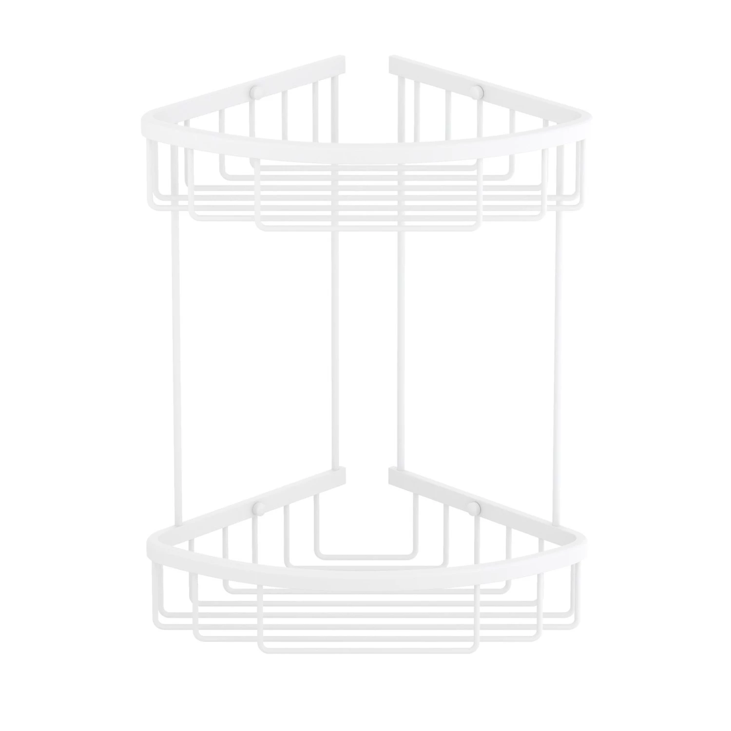 Полка угловая двойная Timo Saona белый матовый (13082/16)