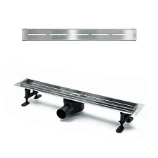 Душевой лоток TIMO Drain Protect 600 с вставкой SG20, сатин (DP20600-SG20600)