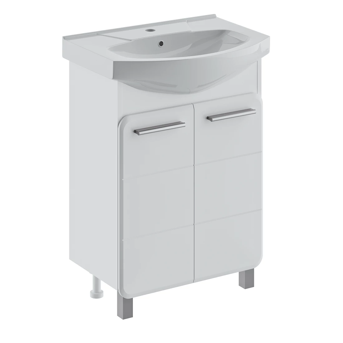 Тумба Runo Эрика 50 под умывальник Элеганс 50 (00-00004154) - фото 1