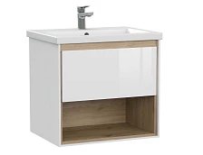 Тумба подвесная Cersanit LOUNA 60 белый под раковину S-UM-COM60/1-w (COMO 60) (64070)