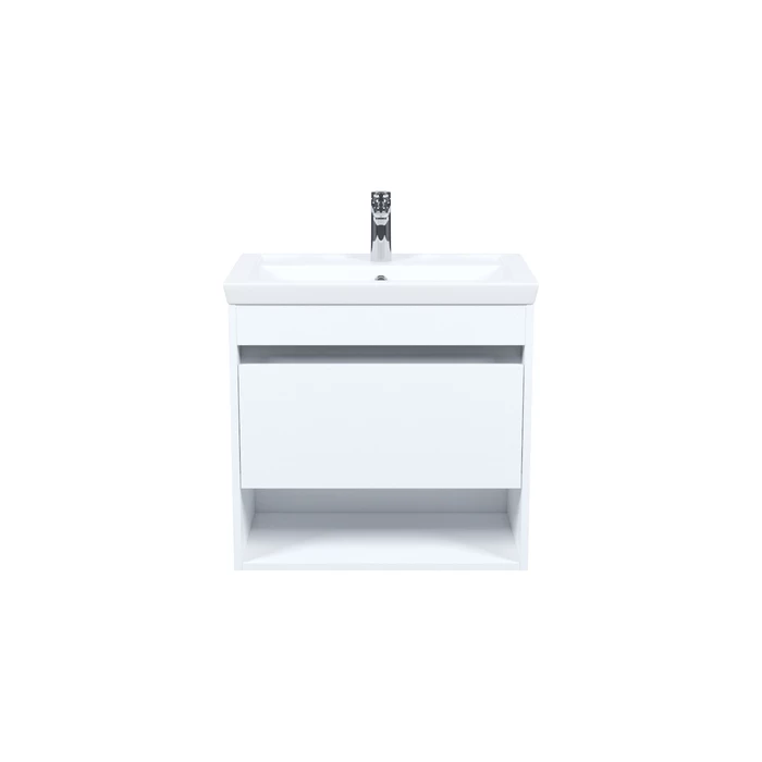 Тумба с умывальником IDDIS Zodiac X подвесная, с нишей, 60 см, белый, подходит умыв. 4076000i28 (ZDX60WNi95K) - фото 2