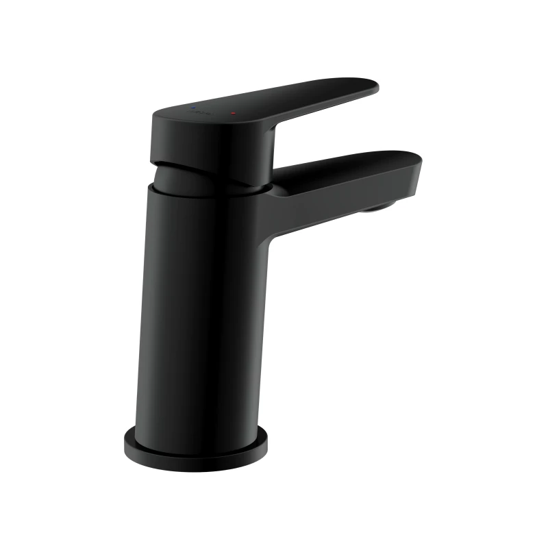 Смеситель для раковины CERSANIT LARA однорычажный черный (64969) - фото 7